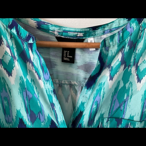 H&M Sleeveless Multi Top Size 10 - Picture 3 of 3